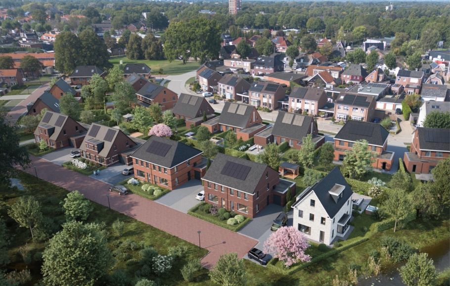 Afbeelding voor 8 luxe twee onder een kap woningen ( XL en 1961
