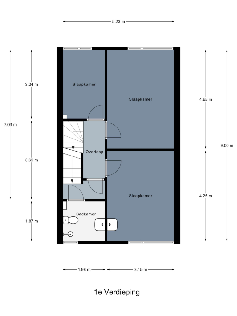 Plattegrond afbeelding voor Sesastraat 540