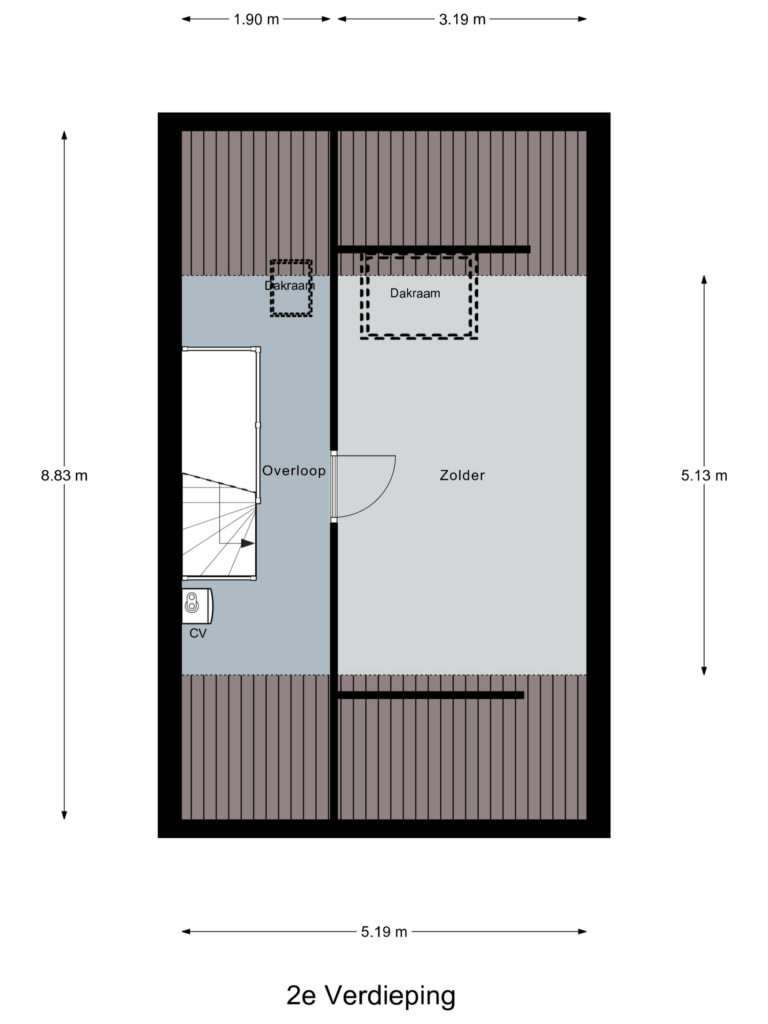 Plattegrond afbeelding voor Sesastraat 540