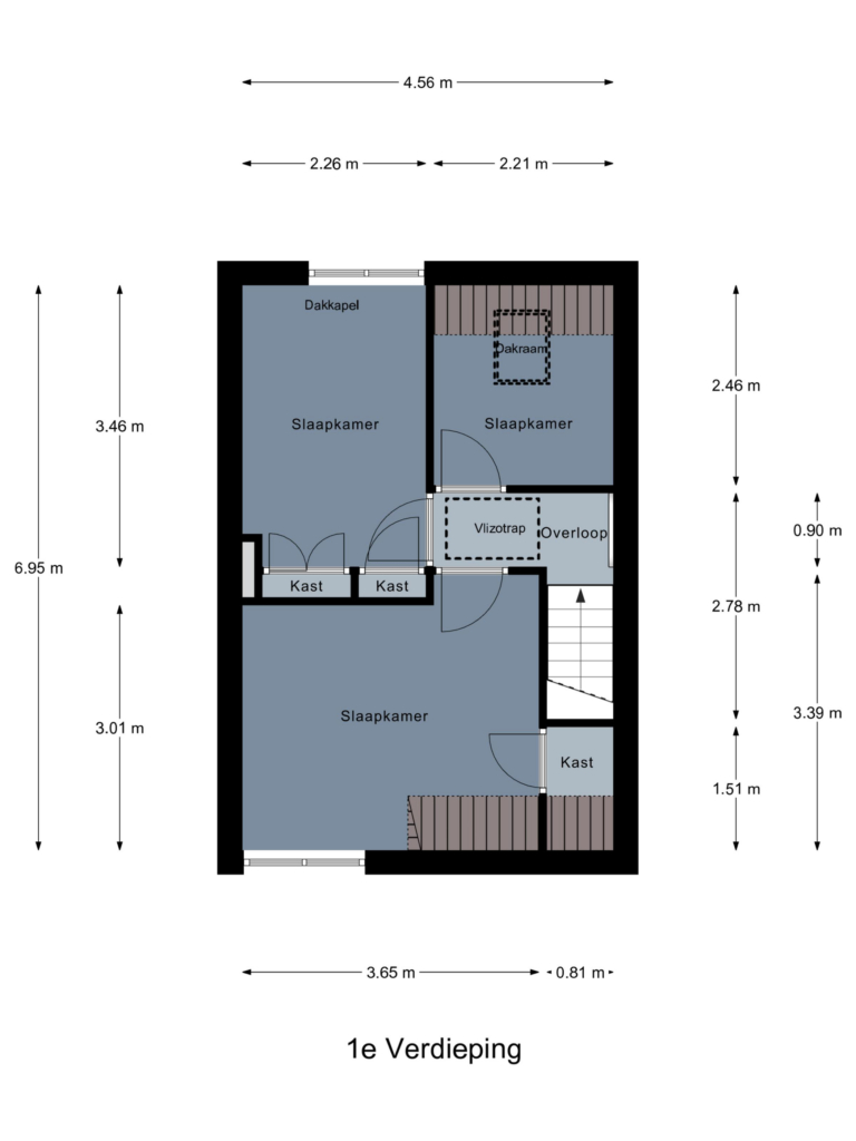 Plattegrond afbeelding voor Violierstraat 13245