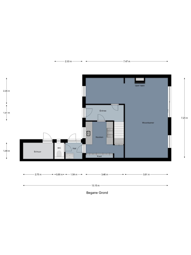 Plattegrond afbeelding voor Geert Grootelaan 346