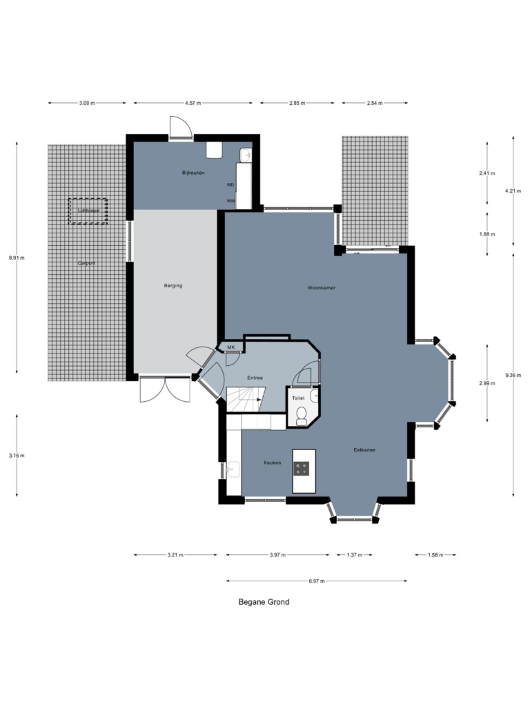 Plattegrond afbeelding voor Oude Windslaan 4345