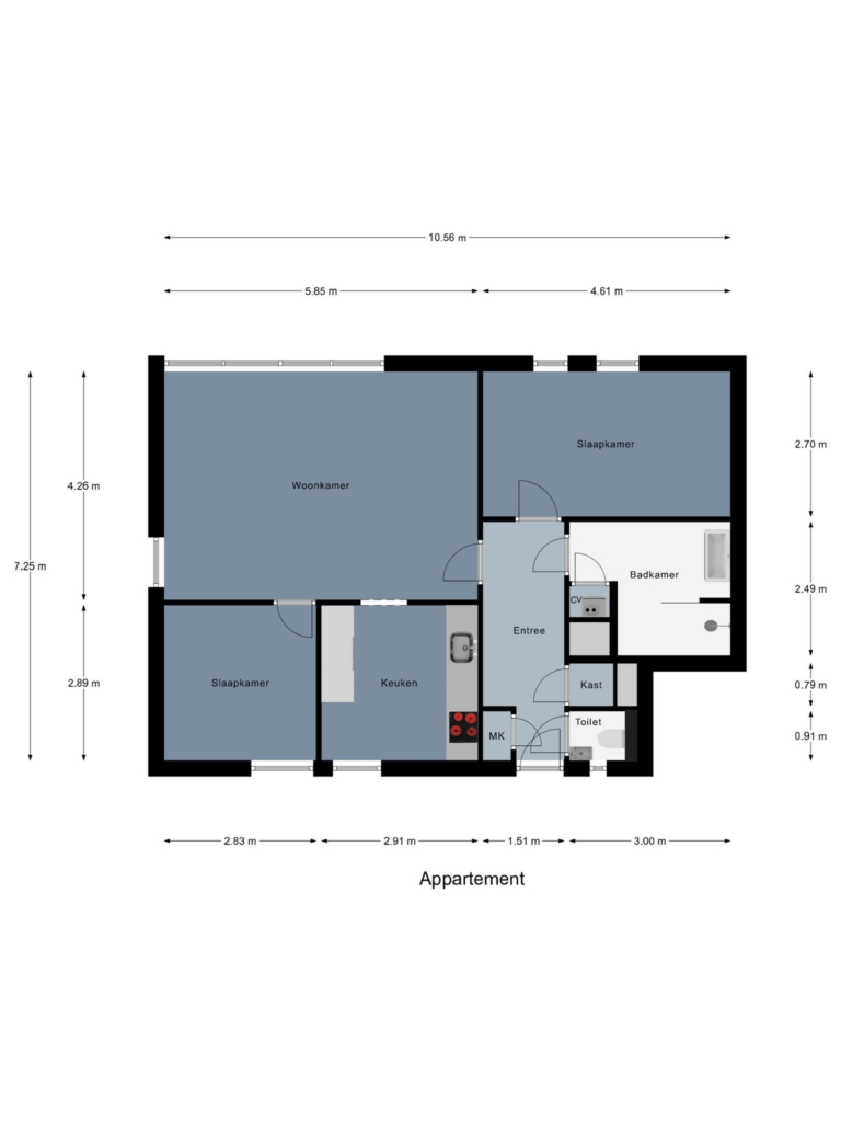 Plattegrond afbeelding voor Hagenborgh 5341