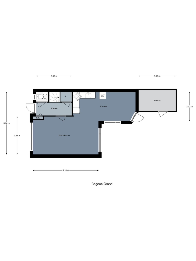 Plattegrond afbeelding voor Rembrandtlaan 743