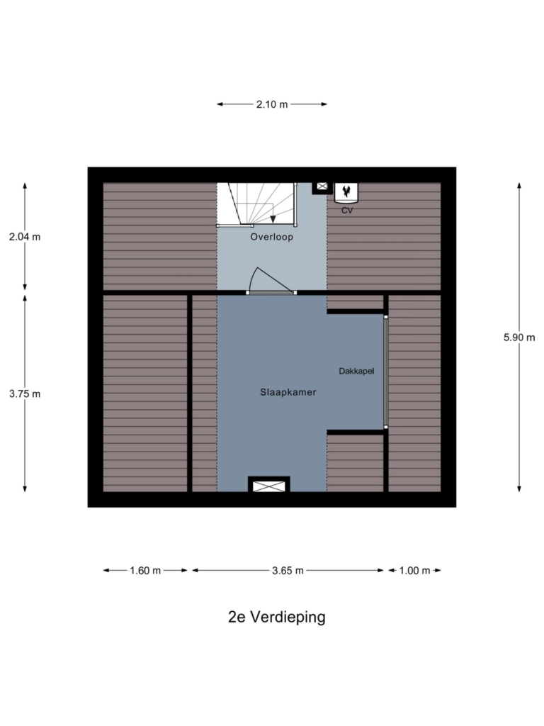 Plattegrond afbeelding voor Rembrandtlaan 743