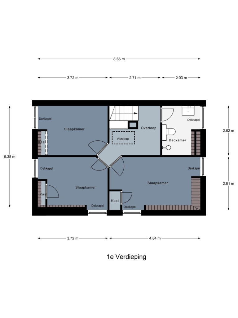 Plattegrond afbeelding voor Rozenstraat 5042