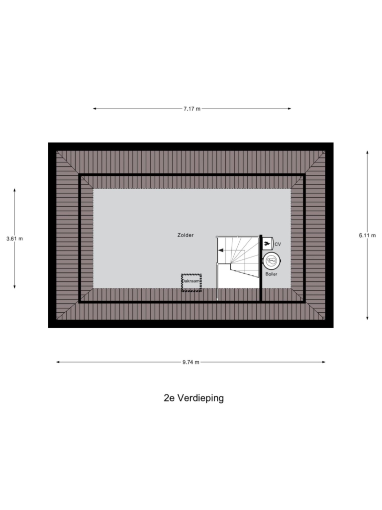 Plattegrond afbeelding voor Het Vossekamp 2444