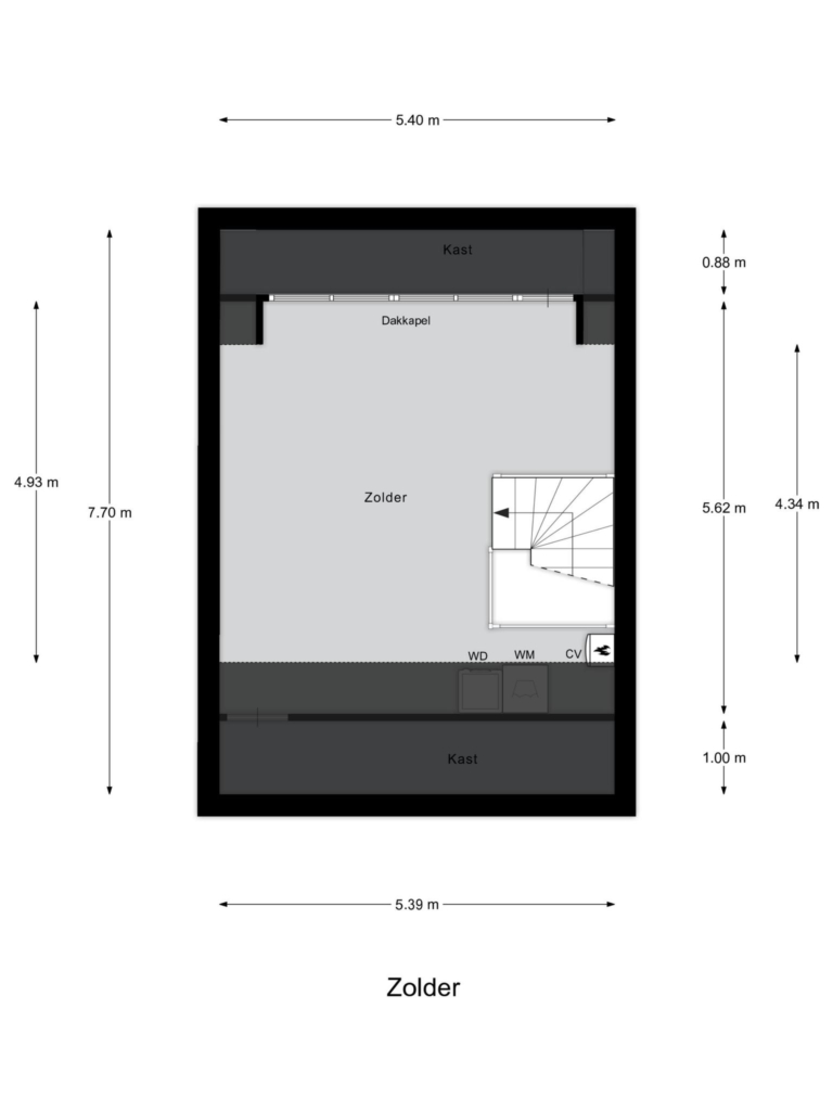 Plattegrond afbeelding voor Terras 836