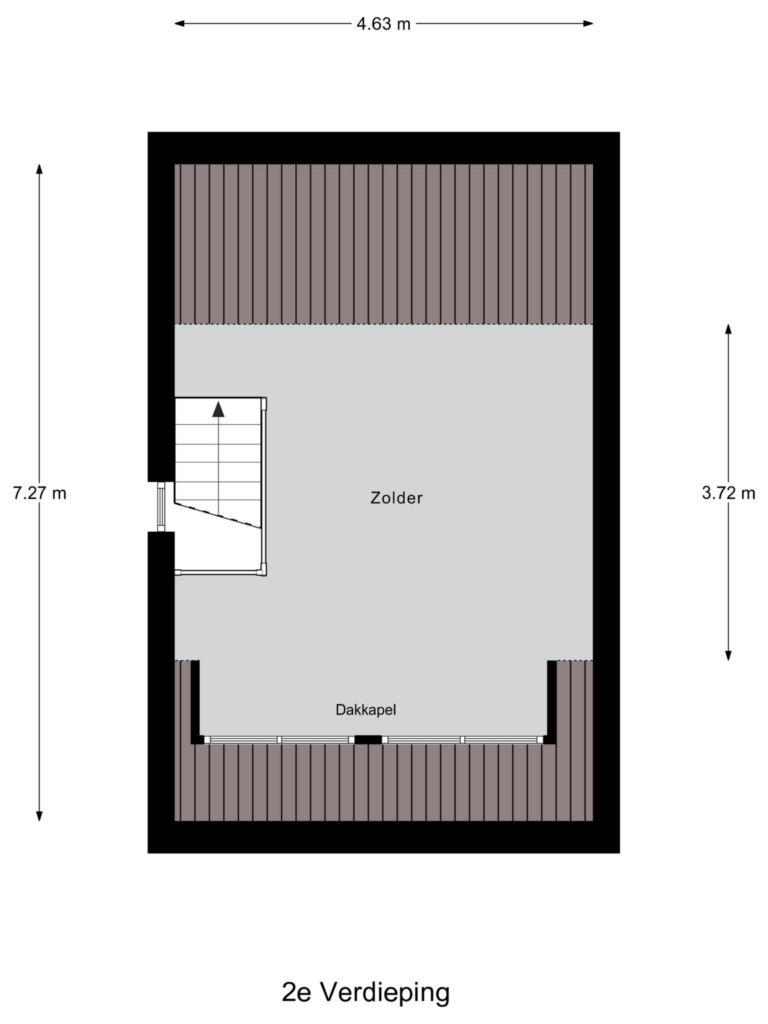 Plattegrond afbeelding voor Rudolfstraat 5643