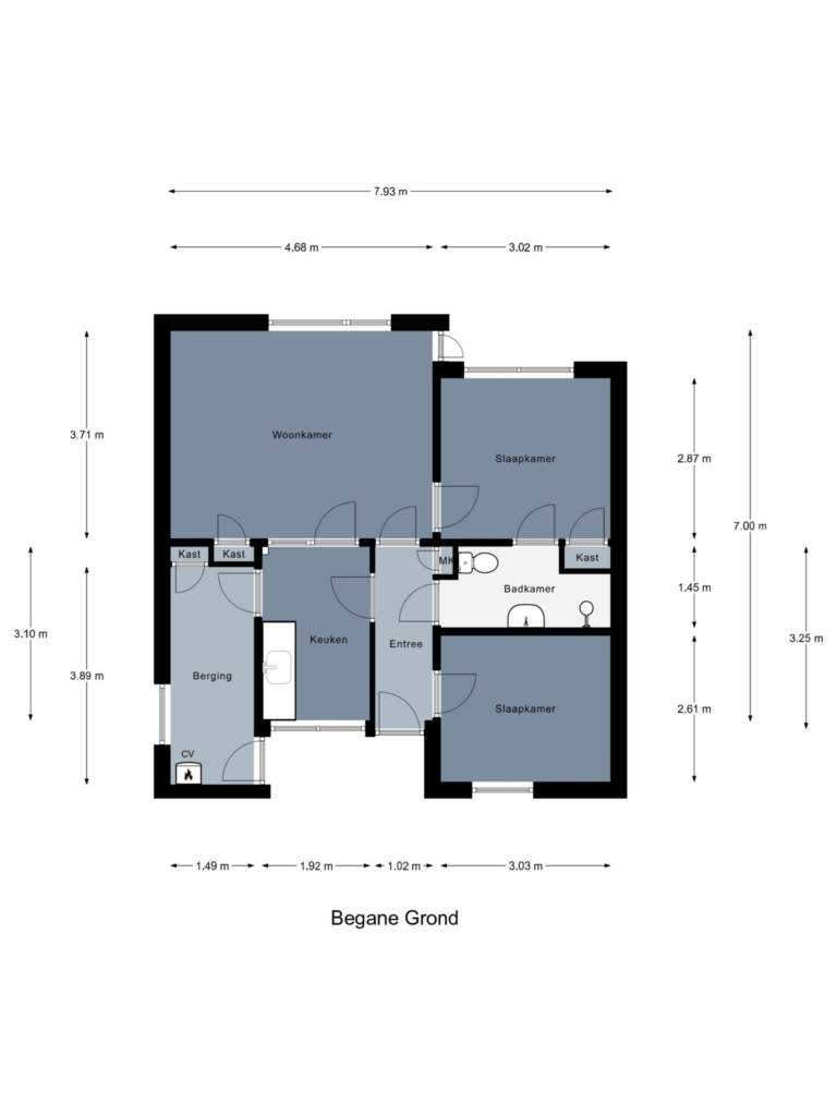 Plattegrond afbeelding voor Meindert Hobbemastraat 2153