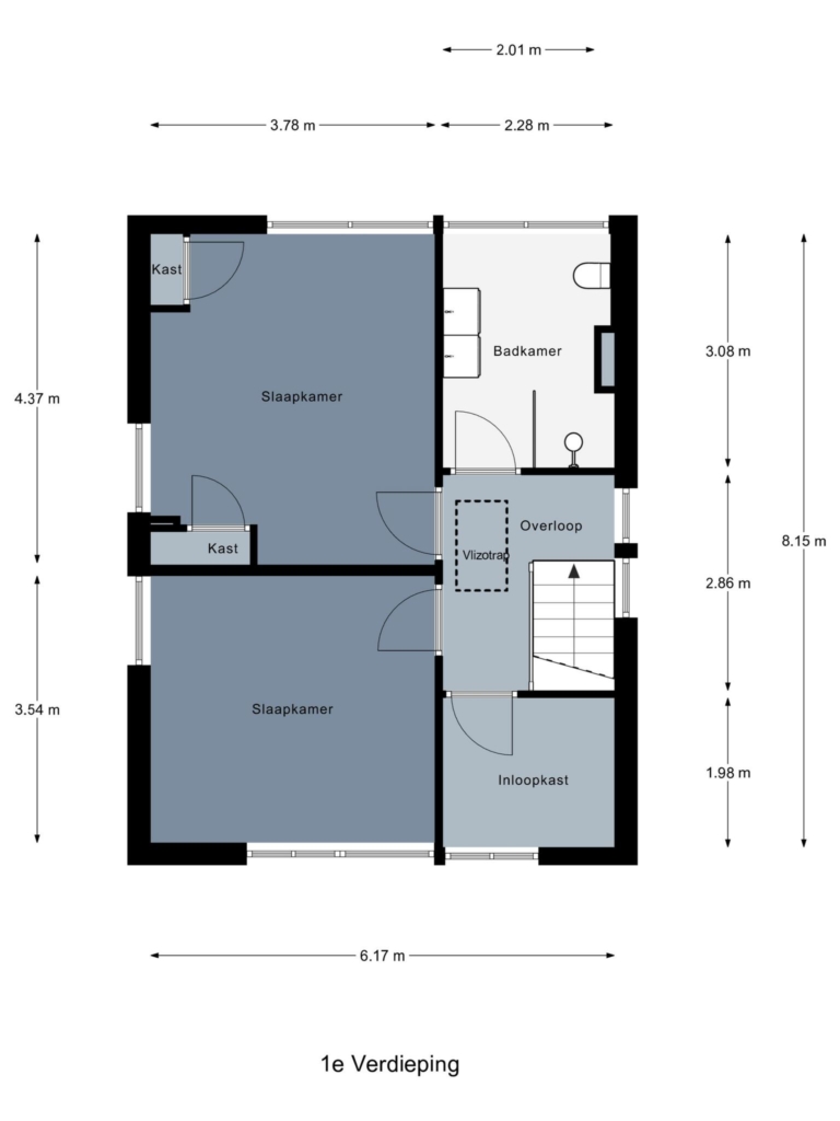 Plattegrond afbeelding voor Begoniastraat 1544
